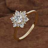 Luxury Snowflake Ring