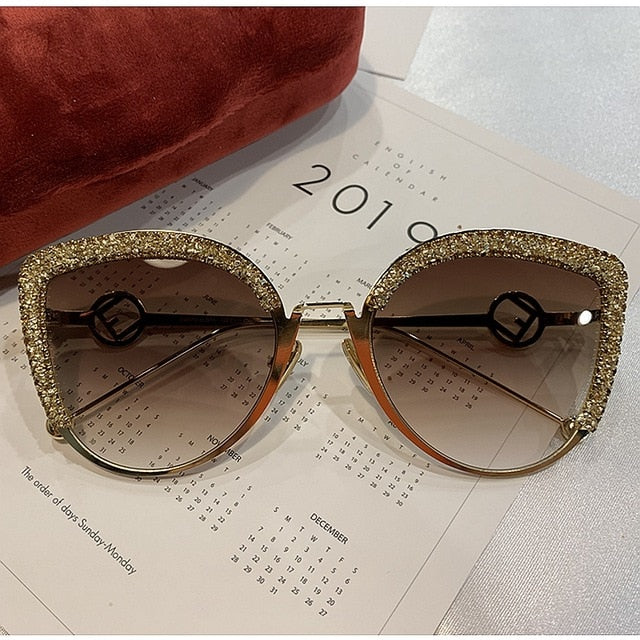 2021 Women glasses  Cat Eye Sunglasses.