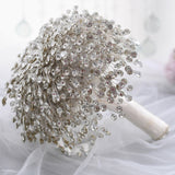 Silver Diamond Bridal Bouquet