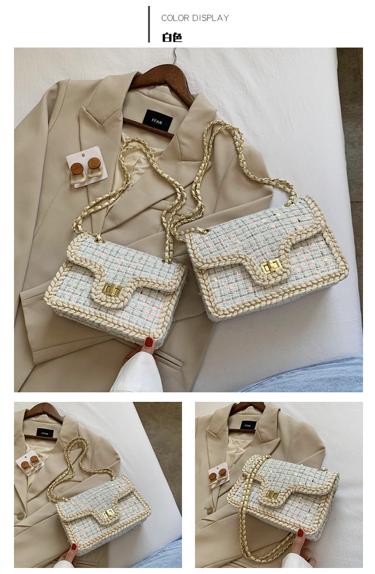 Luxury Design Chain Women Messenger Crossbody Bags