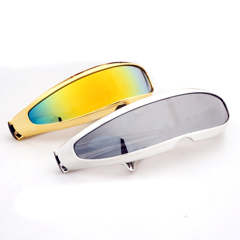 2021 Retro Futuristic glasses Luxury Men Sunglasses