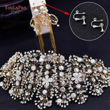 Wedding Hair Jewelry Luxury Crystal Hair Ornaments Rhinestone