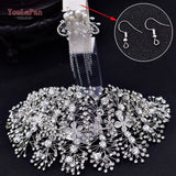 Wedding Hair Jewelry Luxury Crystal Hair Ornaments Rhinestone